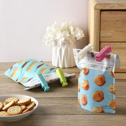 Food Bag Sealing Clip (10Pcs) - Image 2