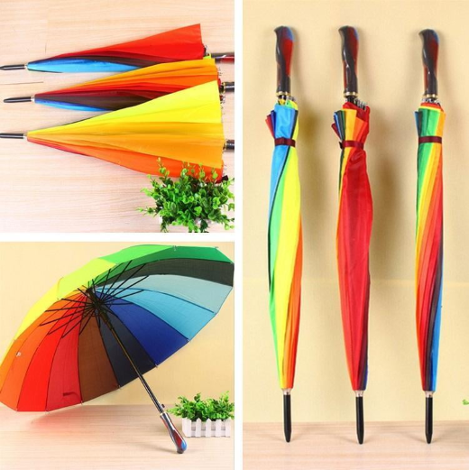 Auto Rainbow Umbrella - Image 4