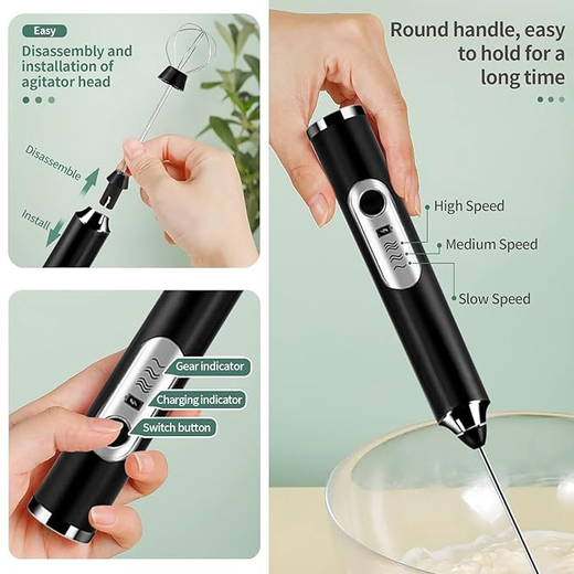 Milk Frother Hand Blender - Image 4