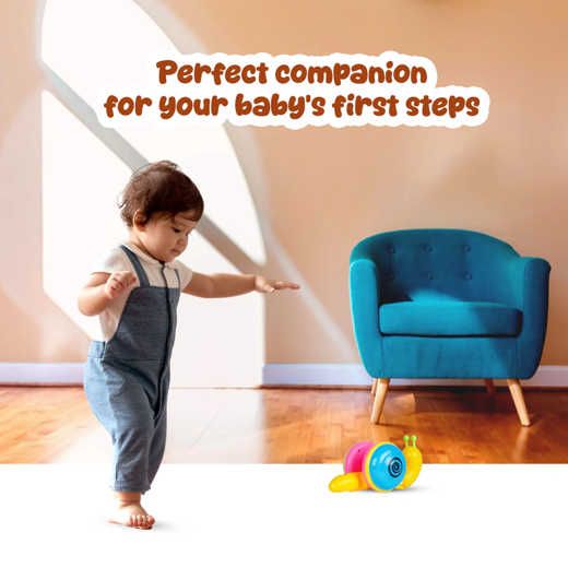 FLYI - Pull Along Super Snail Toy for Toddlers & Kids - Image 2