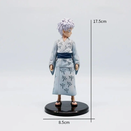 50pcs-17.5 cm Gojo Satoru kid in a traditional blue and white yukata kimono Net price 120