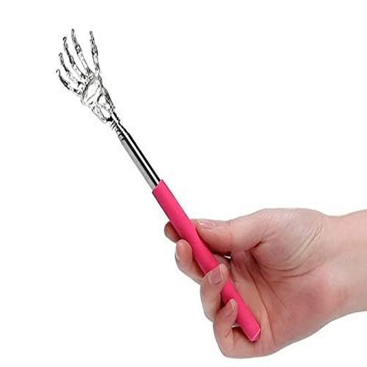 Stainless Steel Folding Khujli Stick - Image 2