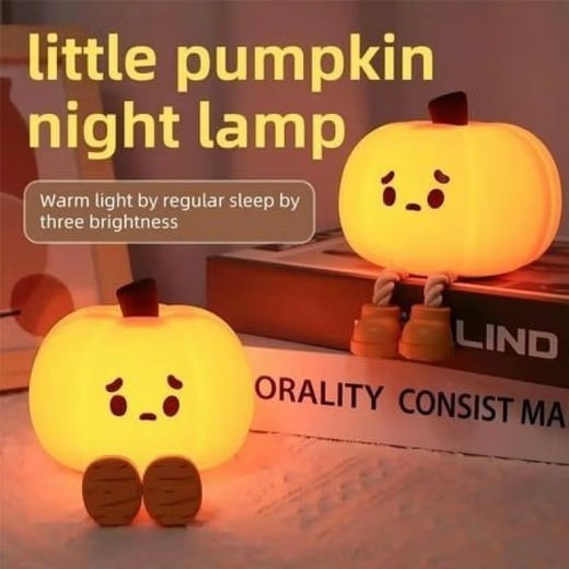 Multifunction Silicon Pumpkin Night Lamp