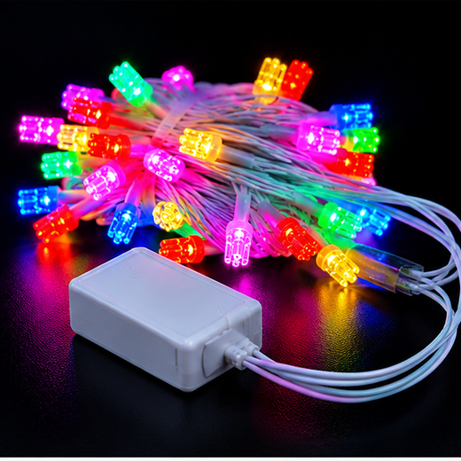 38M Fan Design Multicolour String Light (100Bulb) (Print: 60M) ✨ - Image 3