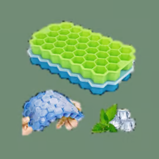 17 Hole Silicon Ice Cube Tray - Image 4