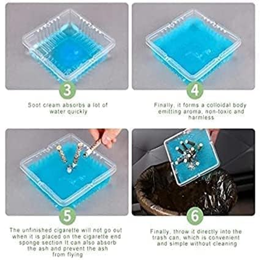 Ashtray Including Sand Disposal