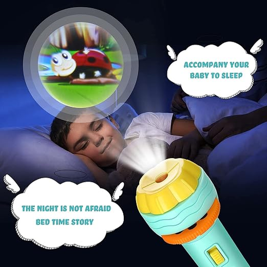 Mini Projector Torch for Kids (3 slides) - Image 3