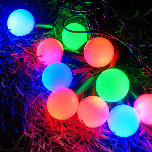 Multicolour Ball String Light (10 Ball) ✨