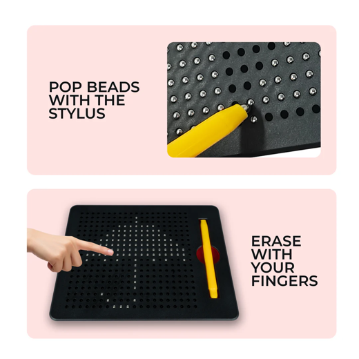 FLYI - Doodle & Writing Magnetic Board – Erasable Drawing Pad for Kids 3+ Years - Image 3