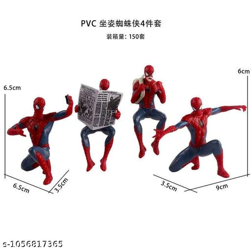 Spidy set of 4