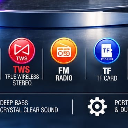 Lightup Wireless Speaker With RGB Light - Image 4