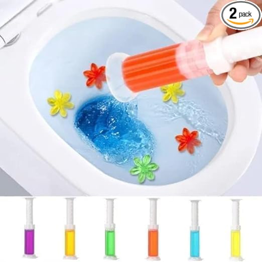 TOILET CLEANING CODE: MD-343 GEL FLOWER BATHROOM CLEA...