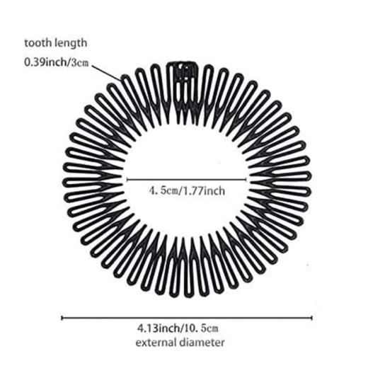 PLASTIC FULL CIRCLE STRETCH FLEXIBLE COM... - Image 4