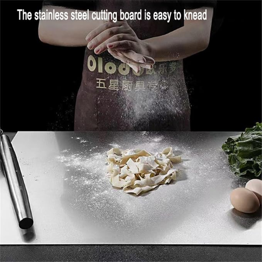 Counter Top Stainless Steel Chopping Board - Image 4