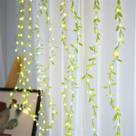 Leaf Curtain Light (10 lines) 🌿