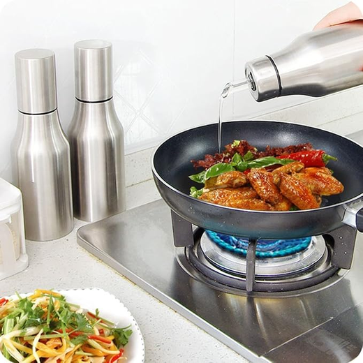 1000ML Steel Oil Dispenser  Bottle (Oil Pot) - Image 2