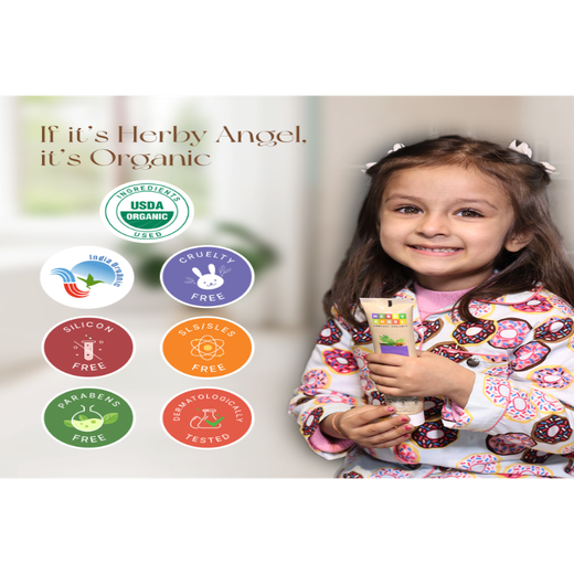 Berry Burst Baby Toothpaste with Meswak, Neem & Khadira - Image 4