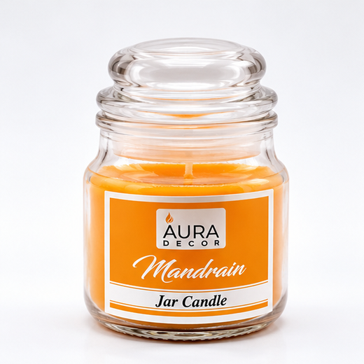 Cookie Fragrance Jar Candle (Mandarin)🕯️