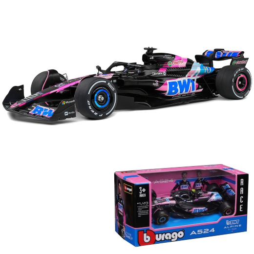 Burrago 1:43 F1 #31Estaban Ocon Die cast Car - Image 4