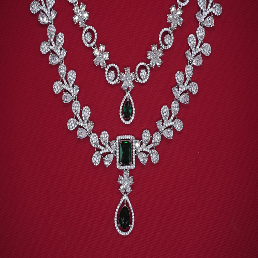 Silver Short Necklace - Image 2