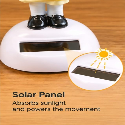 Solar Powered Waving Modi Ji Figurine - Image 2