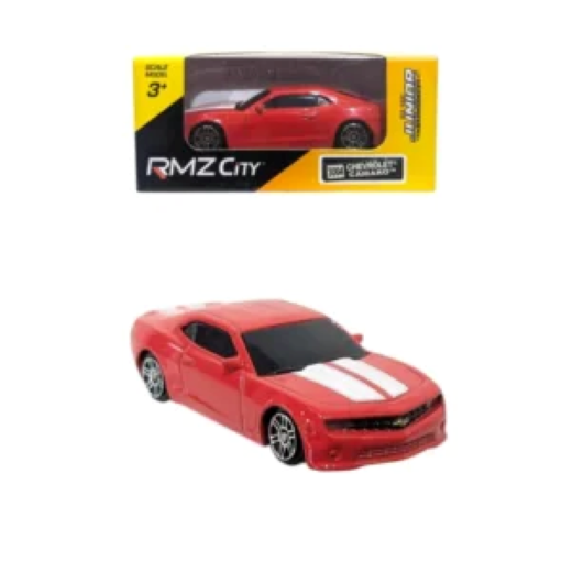 3pcs -RMZ City 1:64 Chevrolet Camaro Red - net price 133 - Image 2
