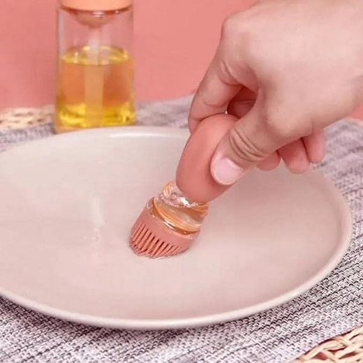 2 in 1 Silicone Dropper Measuring Oil Dispenser Bottle - Image 2