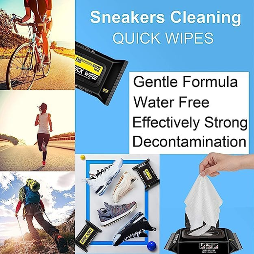 Shoe Cleaner Wipes (80 Wipes) - Image 3