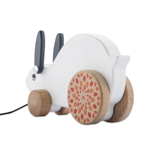 FLYI - Pull Along Play Rabbit Toy for Kids (Ages 1+ Years) - Image 3