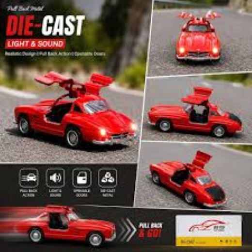 Mini Classic Mercedes S Series Diecast Car
