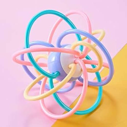 Baby Rattle Teether Ball Loopi Toy