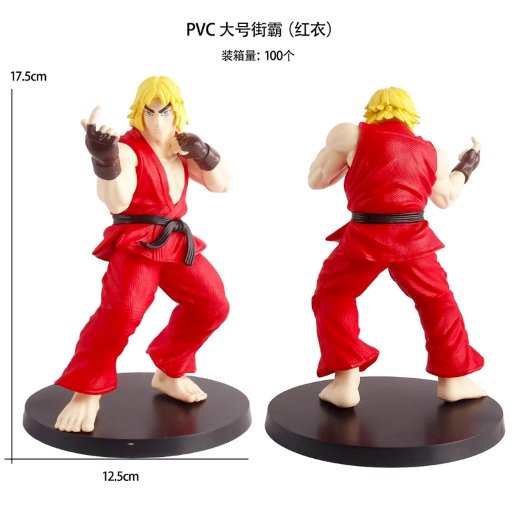 Ken Masters Street Fighter Action Figure Collectible