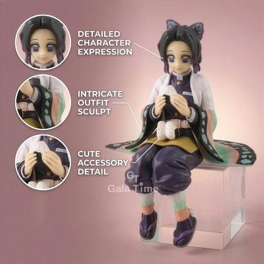 5pcs- Shinobu Sitting Figure net price 135 - Image 3