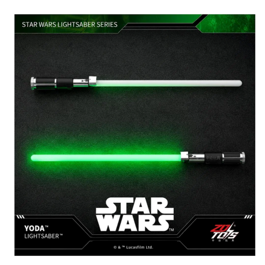 6 Pc Display Box - ZD Toys Light Saber "YODA" 1961-04 (Net price 2550/pc) - Image 3