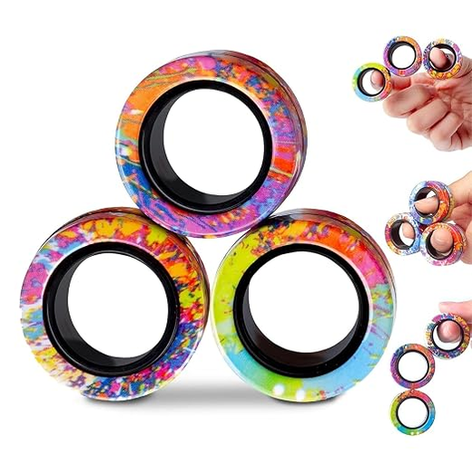 Magnetic Fidget Rings