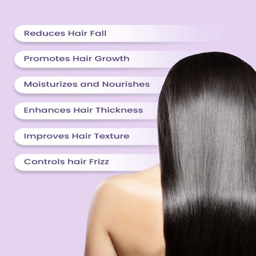 Earthraga Anti Hairfall Shampoo | Increases hair growth upto 37% in one week | 300 ml - Image 3