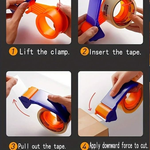 Mini Tape Dispenser with Cutter - Image 4