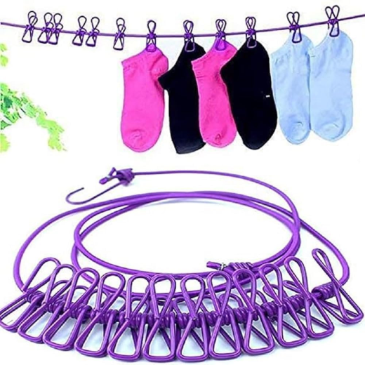 Elastic Cloth Rope (12 Clips) - Image 3