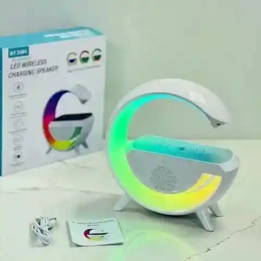 G Speaker Lamp & Alarm Clock With Charger