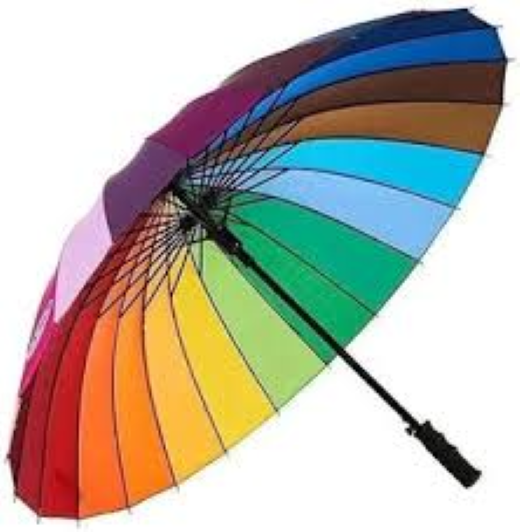 Big Rainbow Umbrella - Image 2