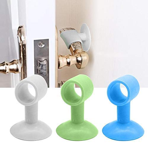 Silicone Door Stopper (Pack of 3)