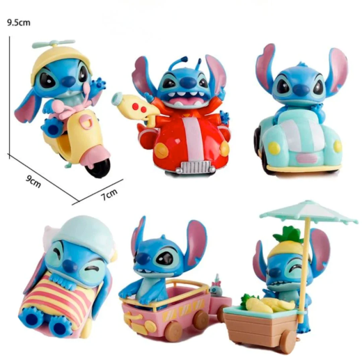 Snitch Car Scooter set of 6