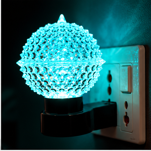 Cactus Type Ball Night Lamp (1 Piece) - Image 2