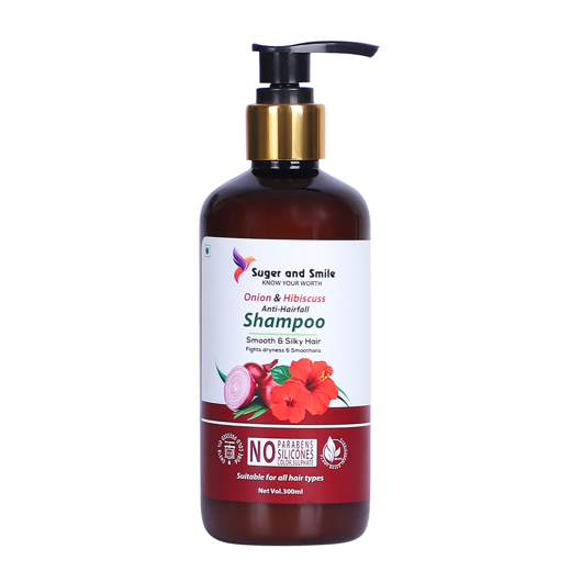 onion and hibiscuss anti hairfall shampoo - Image 3
