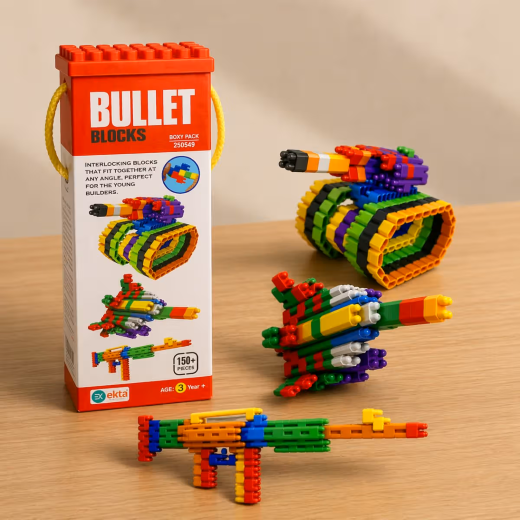Bullet Blocks Toy-200 PCS - Image 3
