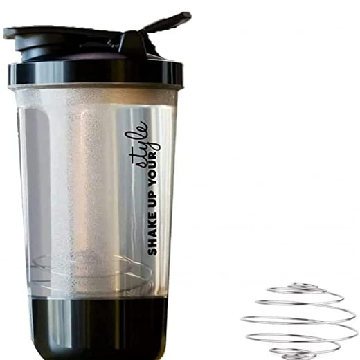 600ML Protein Shaker Gym Bottle - Image 4
