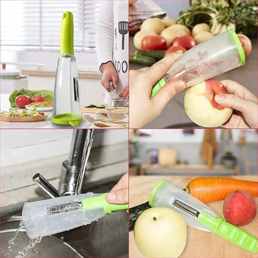 Vegable Peeler With Container - Image 3