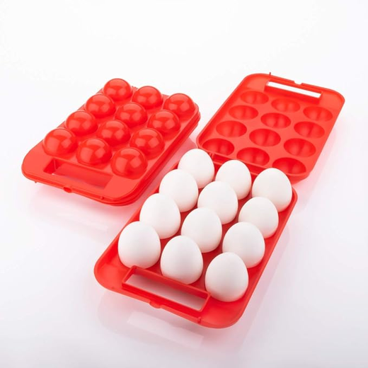 Portable Plastic Egg Holder (`12pc) - Image 3
