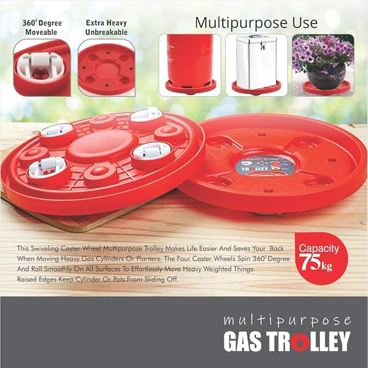 Gas and Jug Cylinder Trolley - Image 3