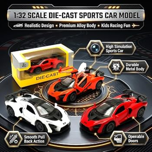 Mini Mclaren Diecast Car